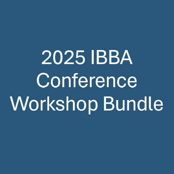 2025 IBBA Conference Workshop Bundle